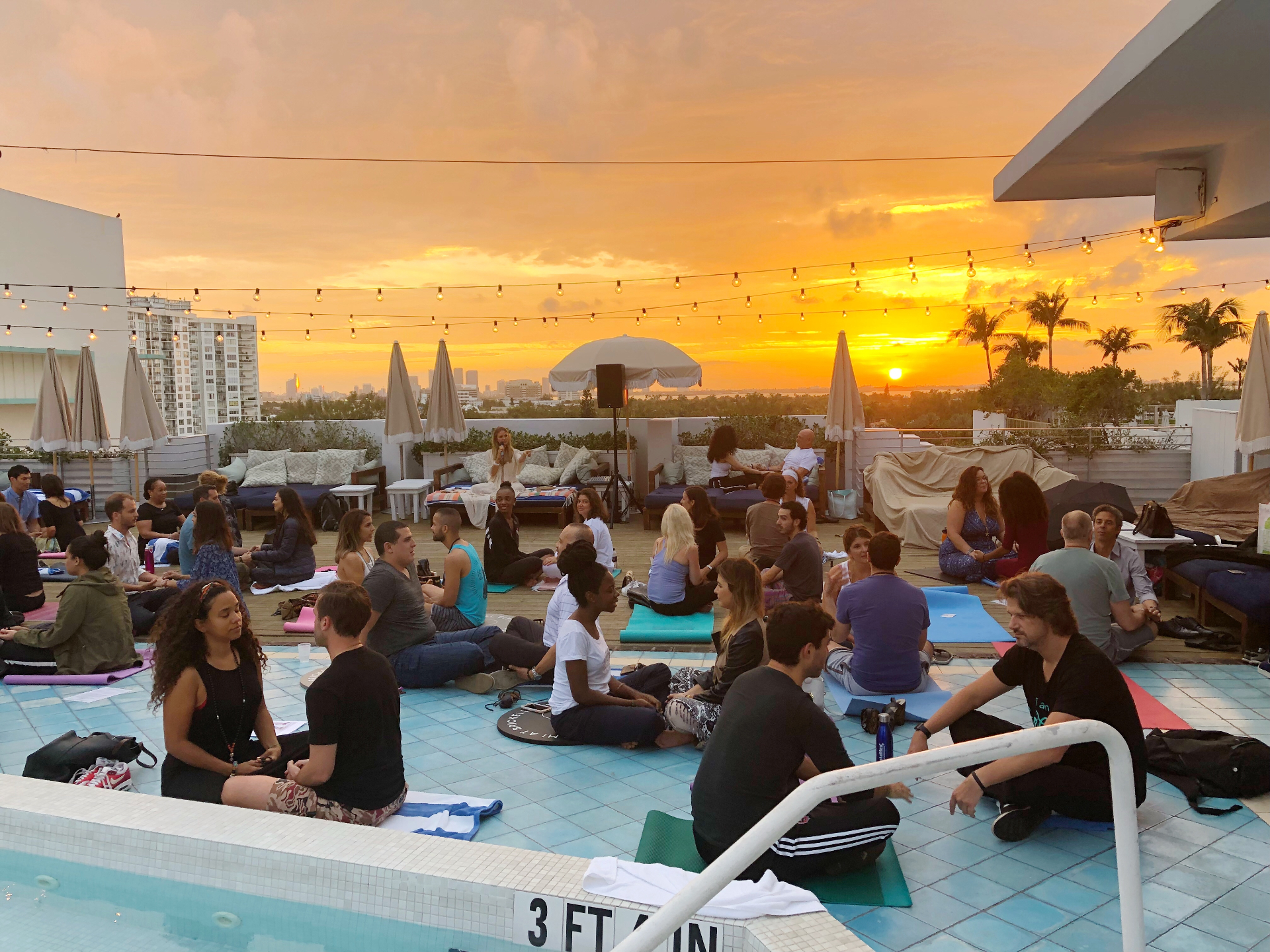 sound healing at a Modern ŌM event in Miami — MindTravel Silent Piano Concert — Fort Lauderdale