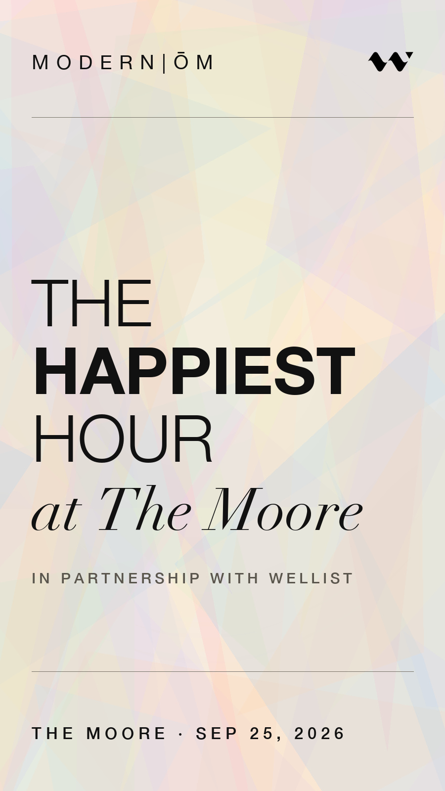 social at a Modern ŌM event in Miami — The Happiest Hour